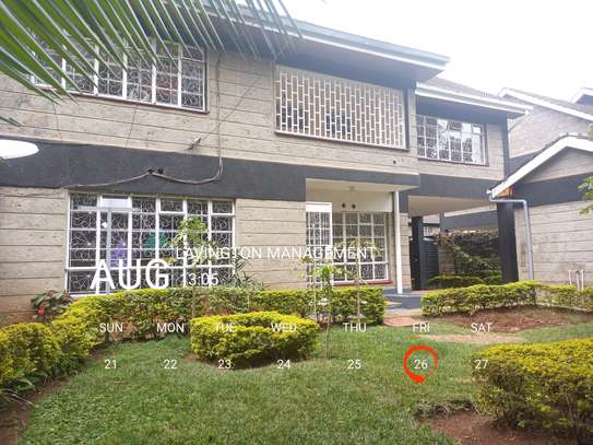 4 bedroom townhouse for rent in Kilimani image 4