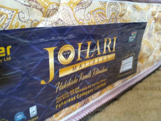 Hot! 8inch 5 x 6 Johari Quilted HD Mattresses. Free Delivery image 1