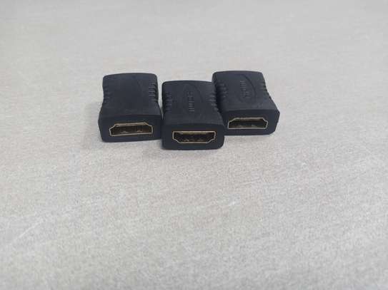 HDMI-compatible Female To Female Video Cable Connector image 1