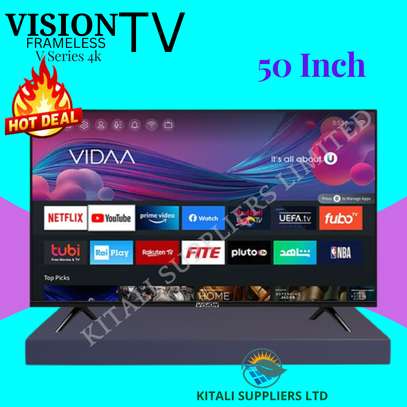 Vision Plus 50″ 4K Frameless V+ OS Smart TV image 1