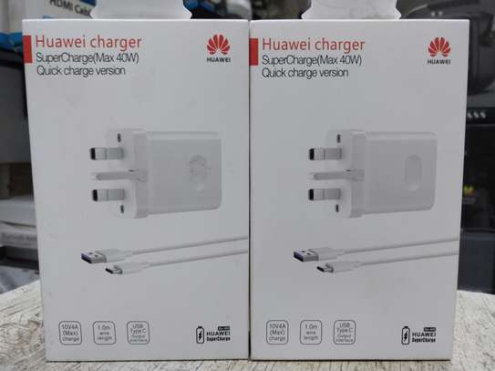 Huawei Super Fast Wall Charger Max 40W (UK 3-Pin) / 2 pin image 2