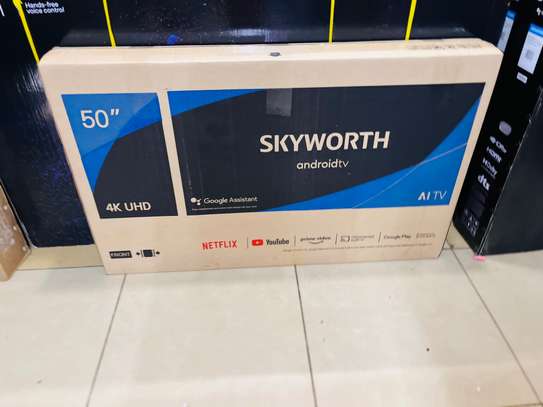 SKYWORTH 50 INCHES SMART UHD /4K FRAMELESS TV image 2