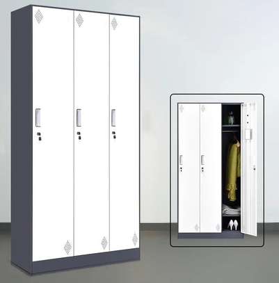 Office Cabinet: 3-Door Office File Locker image 4