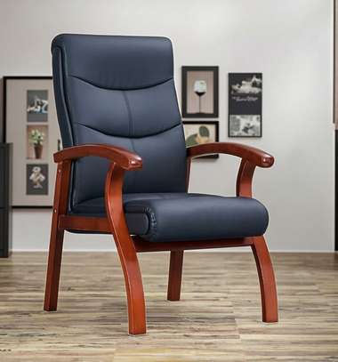 OFFICE CHAIR: Black High Density Office Chair image 1