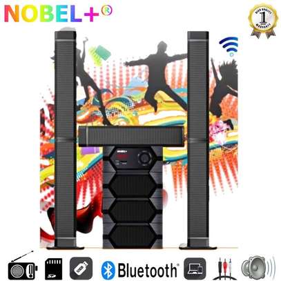 Nobel NB-2040 55000W 5.1CH Bass Tallboy Speaker System image 2