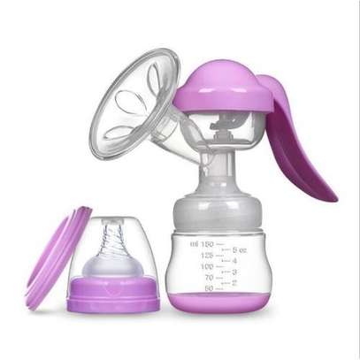Healthy Manual Breast Pump With Free Baby Bottle Cap image 3