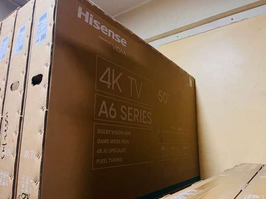 HISENSE 50 INCHES SMART UHD /4K FRAMELESS TV image 3