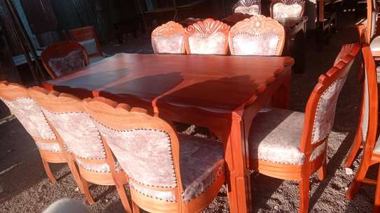 6 seater dining table set image 2