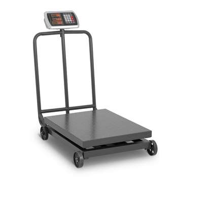 600kg/100g Industrial Platform Scale With Wheels Floor Scale Weighing Scale image 1