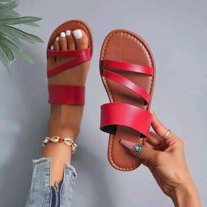 Leather slip on sandals
Sizes 37_42 image 1