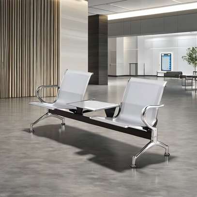 Office Bench: 2 Seater Stainless Steel Office Bench image 3