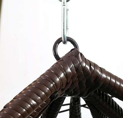 Outdoor Chair; Rattan Hammock Swing for Patios image 4