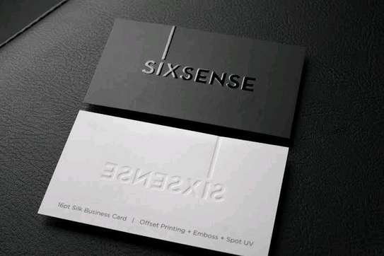 EMBOSSED AND BRAILLE BUSINESS CARDS PRINTING image 3