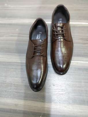 Quality leather Italian official shoes image 2