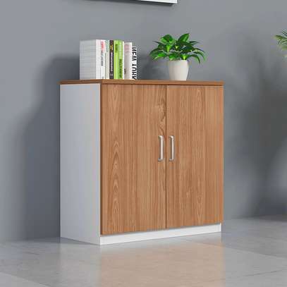Economical 2-Door File Cabinet – Modern Design image 1