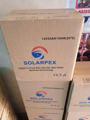 Solarpex batteries 55AH image 1