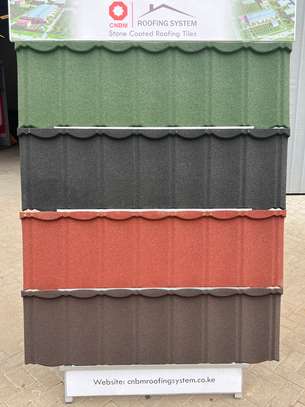 Stone Coated Roofing tiles- CNBM Coffee coloured tiles image 4
