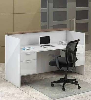 1.4m Reception office desk image 4