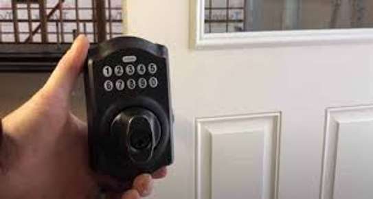 Biometric Door Lock With Fingerprint Access Installation image 4