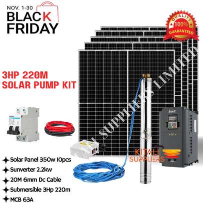 3hp solar pump kit image 1