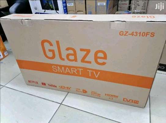 43 Glaze Smart Android Television +Free TV Guard image 1