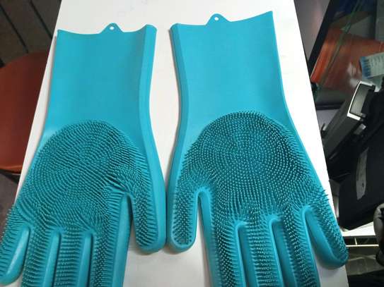 Silicone washing Gloves image 1