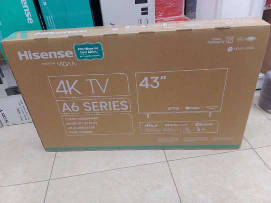 43"Hisense 4K TV image 1