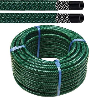 Heavy Duty Braided Water Hose Pipe - 3/4'' X 50 MTRS image 2