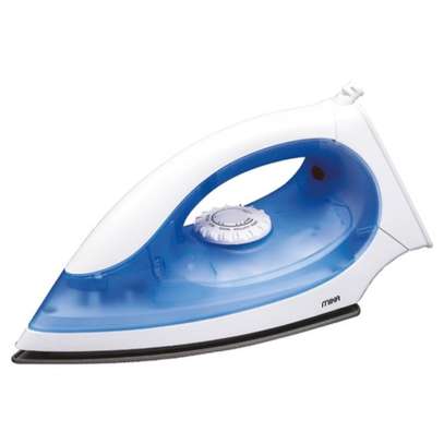 Dry Iron, Non-Stick Soleplate, White & Blue MDIR318 image 1