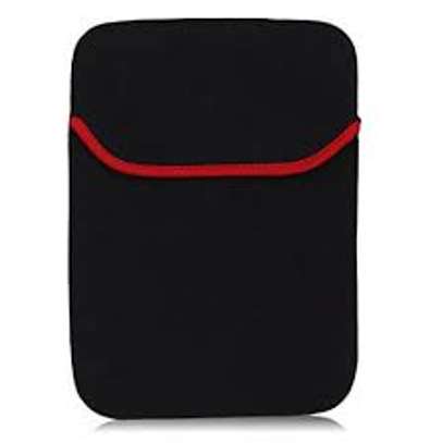 Generic 11.6" Black With Red Lining Laptop Sleeve image 1