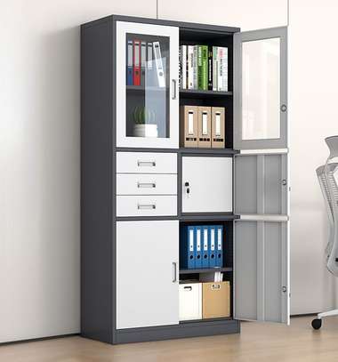 Office Storage Cupboard with Drawer & Safe Box image 4