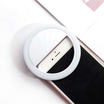 Selfie Ring Light LED Light For Smartphone-white image 1