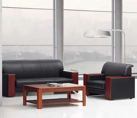 Office Sofa : 5 - Seater Executive Reception Office Sofa image 3