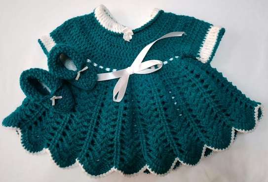 Wooven Baby Dresses image 1