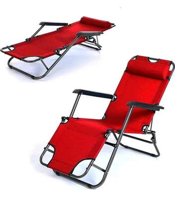 JD Foldable  2 in 1 Deck Chairs cum Bed image 5