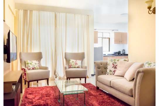 Furnished 1 Bed Apartment with En Suite in Kileleshwa image 5