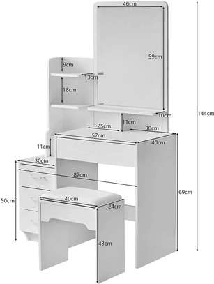 Dressing Table with Sliding Mirror image 7