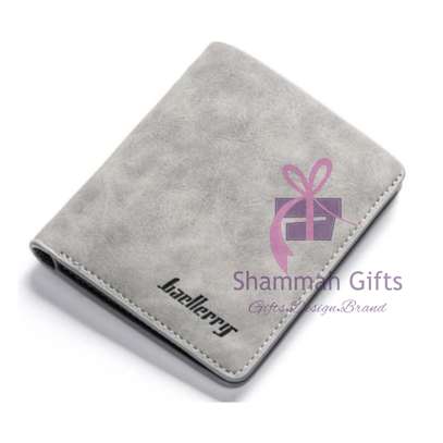 Elegant soft leather wallet. An awesome gift to your hubby, father, son, nephew... with a personalized name engraved on it. image 3