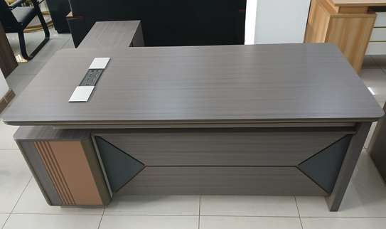 Office Desk: 1800mm L-Extension Corporate Office Desk image 1