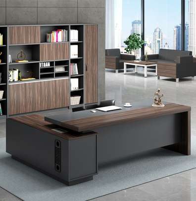 Office Desk: L-Layout Modern Desk (1800mm) image 5