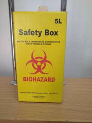 MEDICAL SHARP BOX SHARP CONTAINER PRICE IN KENYA NEEDLE BOX image 3