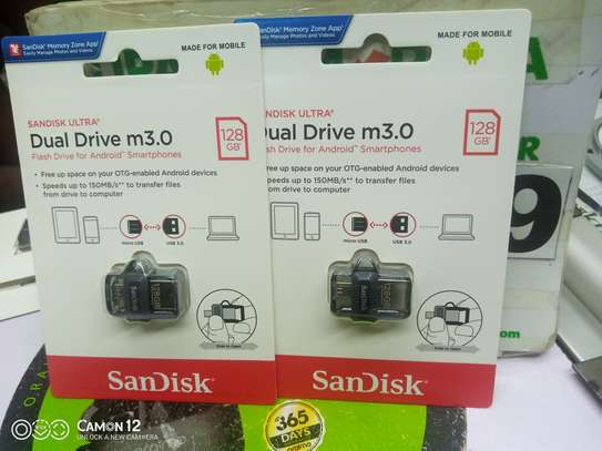 Sandisk Ultra 128GB Otg-enabled Dual Drive Flash M3.0 image 1