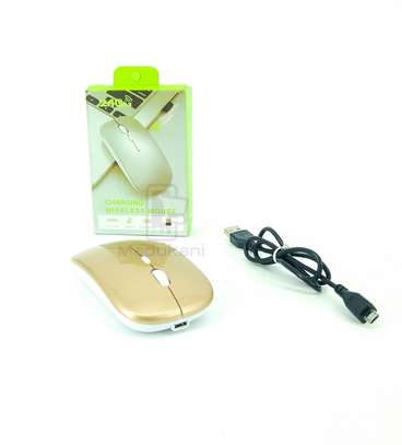 CA100 Slim Ergonomic Rechargeable Bluetooth Mouse image 1