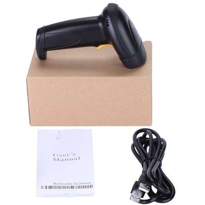 Handheld USB Laser Barcode Scanner Bar Code Reade With Stand image 2