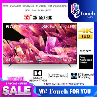SONY BRAVIA 55INCH SMART GOOGLE TV FULL ARRAY LED 4K 55X90K image 1