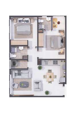 2 Bed Apartment with En Suite at Two Rivers image 1