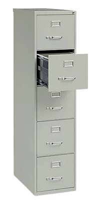 5 drawer filing cabinet image 1