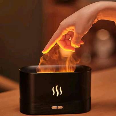 3D Flame Aromatherapy Air Humidifier image 1