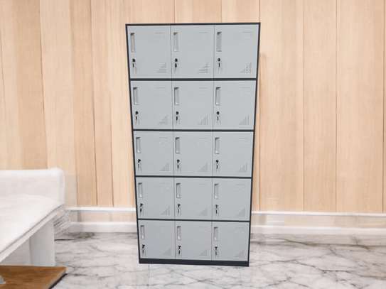 Office Cabinet;15-Compartment Steel Office Organizer Cabinet image 5