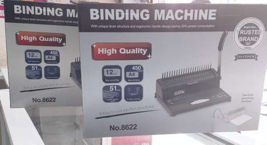 Bright Office Quality Comb Binding Machine. image 2